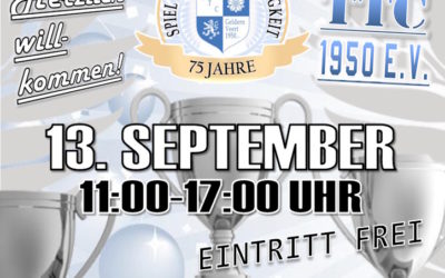 75 Jahre TTC Blau-Weiß Geldern-Veert e.V.